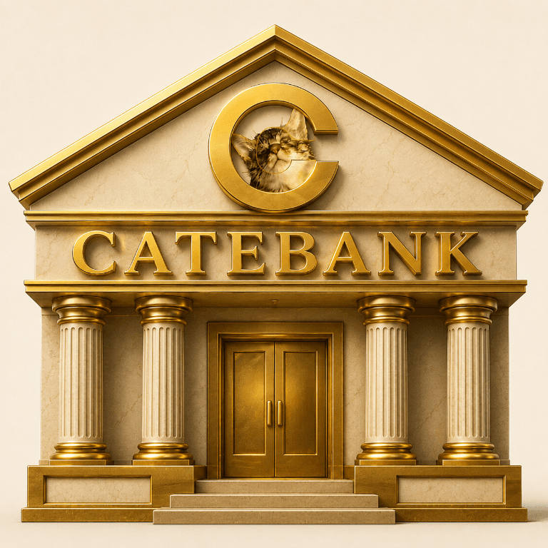 The CATEBANK gold treasury building